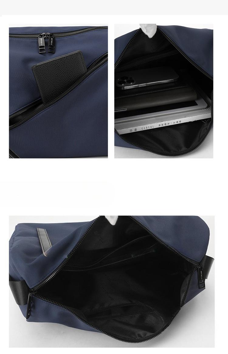 8326 Women's Large-capacity Casual Solid Color Small Square Bag 2026 New Lightweight Multi-compartment Shoulder Messenger Bag