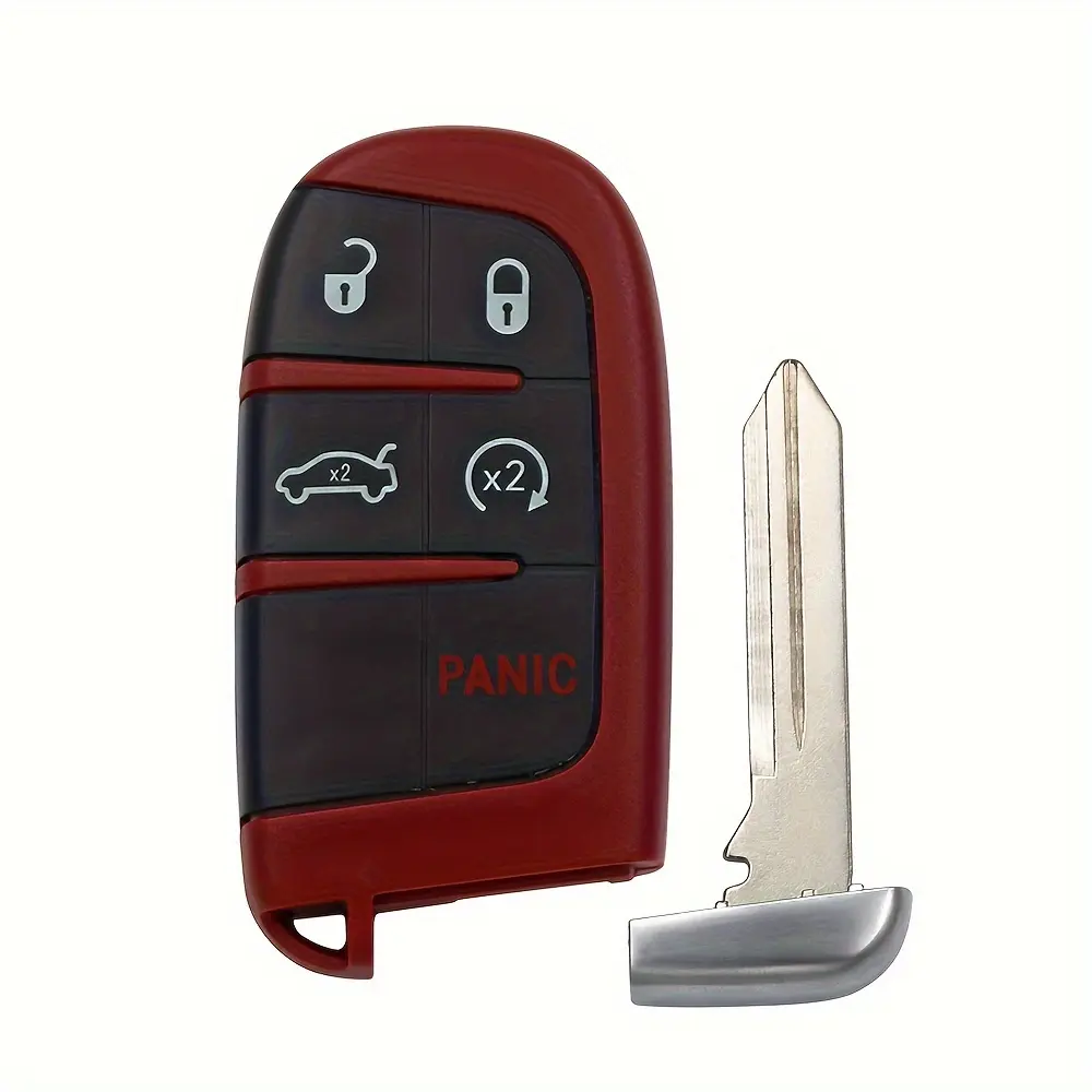 5 Buttons Replacement Remote Car Key Shell Case Fob For Chrysler For Jeep For Dodge 2011-2018