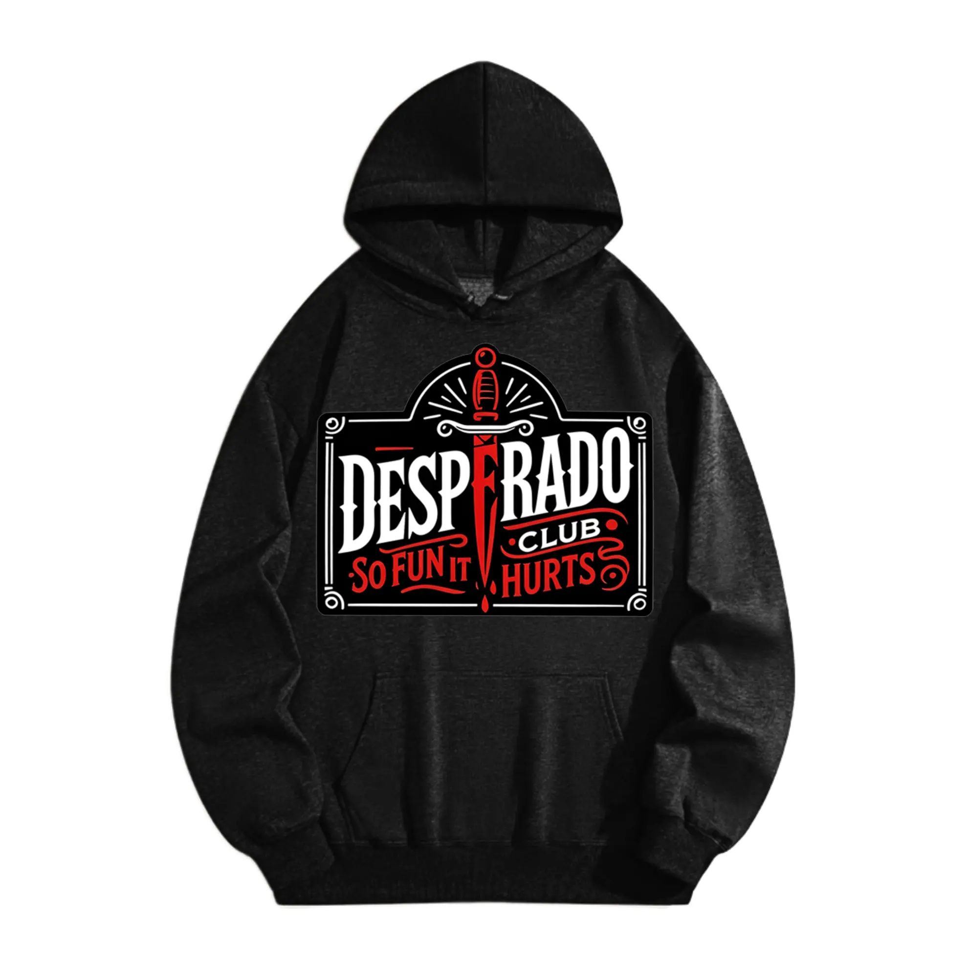 Dungeon Crawler Carl oversize cotton Shirt hoodie DESPERADO CLUB Sci-Fi so fun it hurts graphic tees DCC Streetwear Casual LitRPG fan Gift Machine Wash Safe top trending
