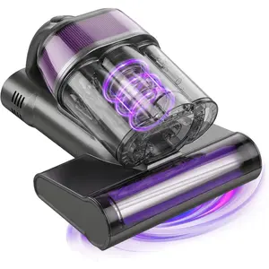 Mattress Vacuum Cleaner 16KPA Mattress Cleaner uv Sanitizing, Handheld Vacuums Corded with Large-Capacity for Bed, Sofa, Carpet 140?F Hot Air Multi-Function -Display Digital Readout