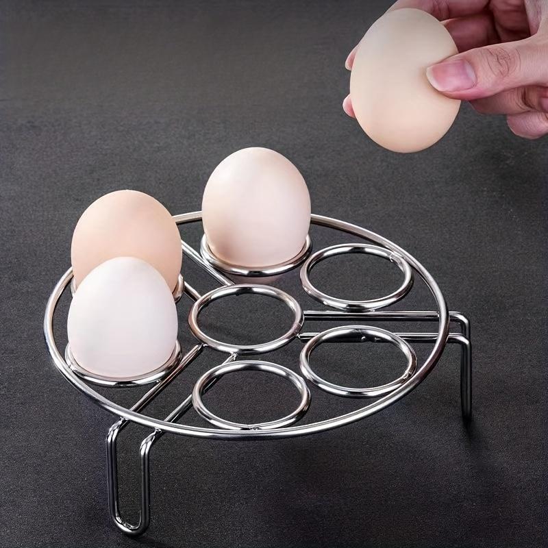 Thickened And Reinforced Stainless Steel Steaming Rack, Multifunctional Adjustable Height Steaming Frame, Extra Thick Stainless Steel Pot Rack, Heat-Resistant Steaming Mat, And Storage Solution for Cookware