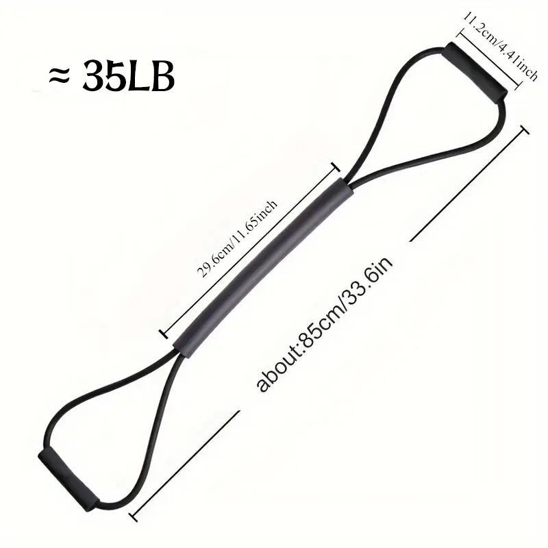 Resistance Band for Boxing Training, 8-shaped Boxing Pull Band, Fitness Equipment for Home Training, Leg & Arm Training, Yoga & Pilates Training, Home Workout Equipment