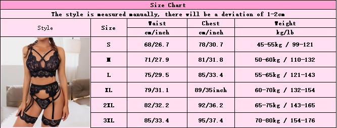 Romantic 3-Piece Lace Lingerie Set for Valentine's Day - Sweet & Flirty Bra, Panty & Garter Belt in Multiple Colors #SpringStatements