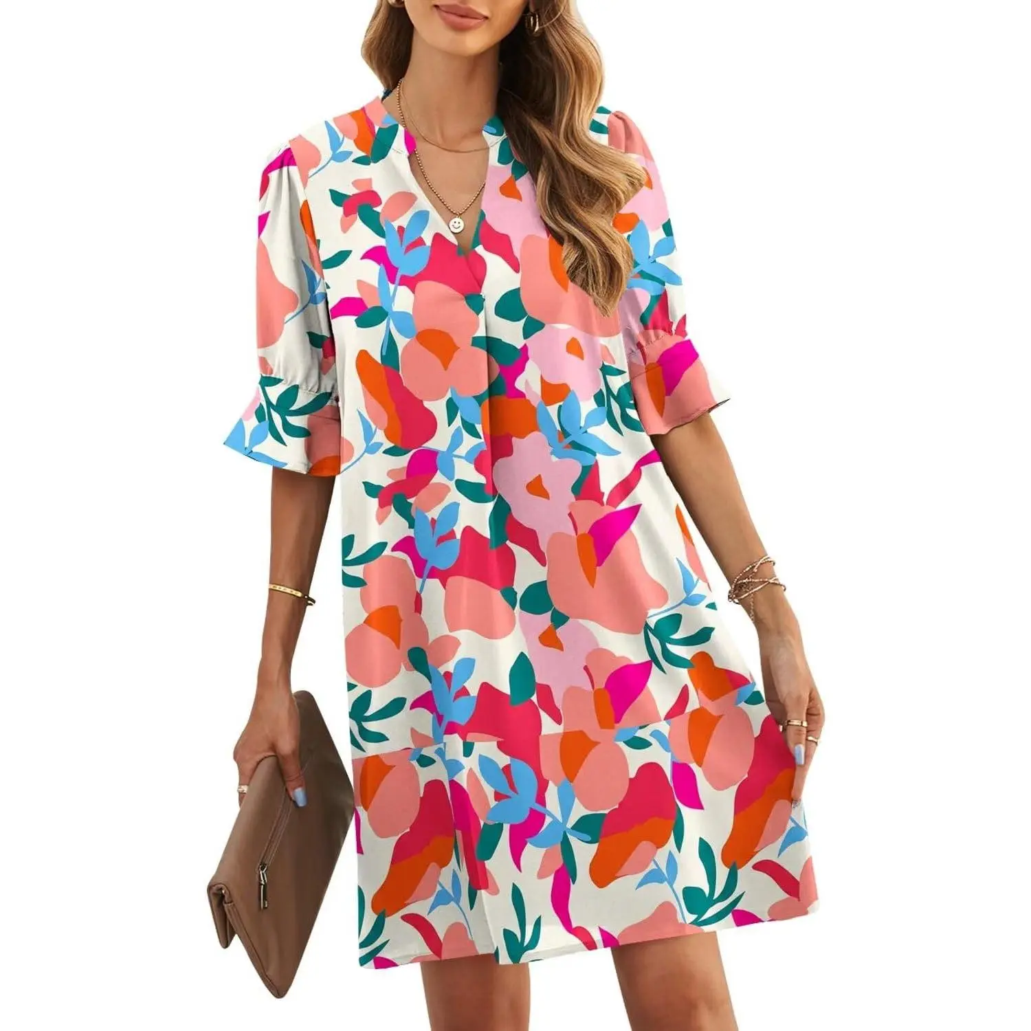 C-floral Beige