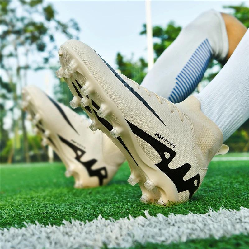 Unisex Soccer Shoes TF/AG Society Futsal Top Quality Unisex Training Football Shoes Original Resistant Comfortable Football Boots