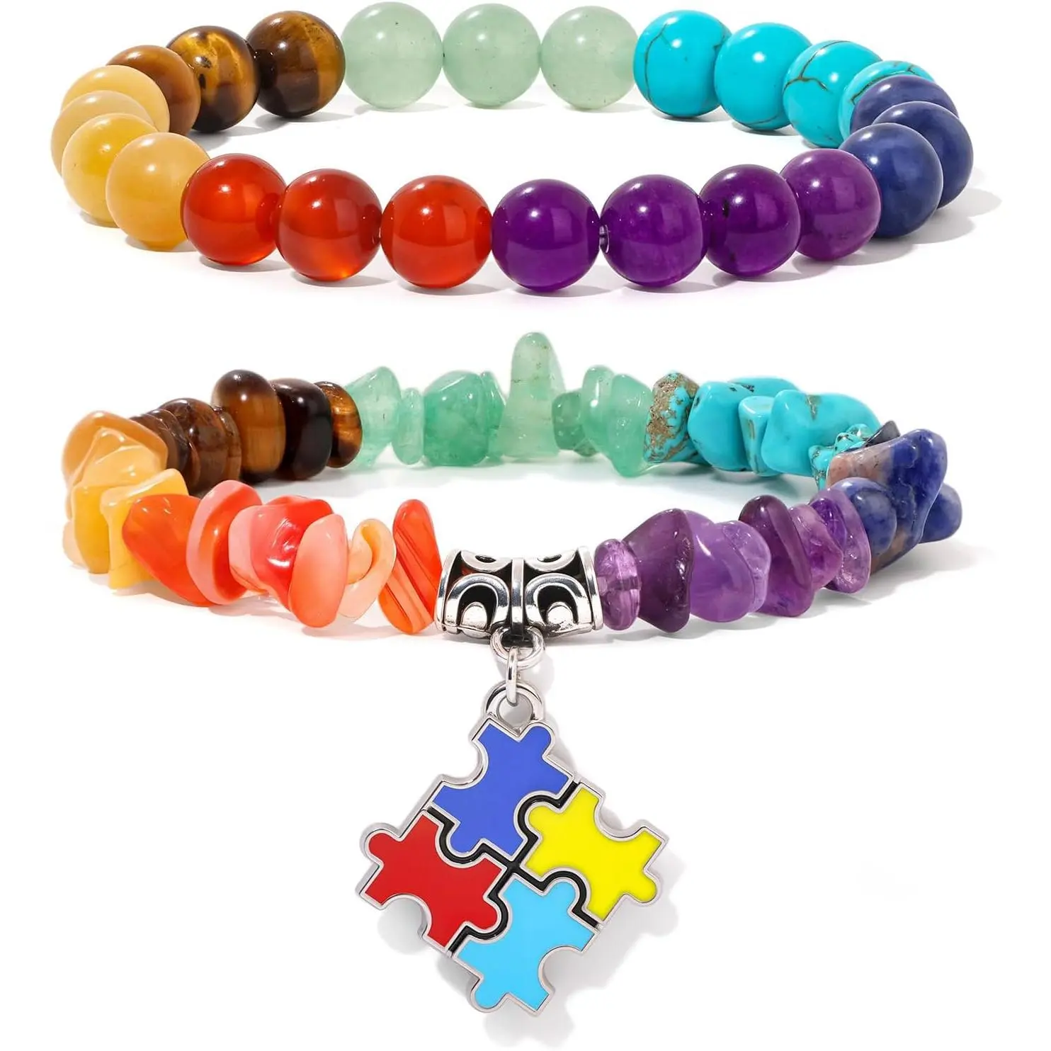 Bracelet For Women   Beaded Bracelets Butterfly Charms  Stone Layered Bracelet Gifts For Women