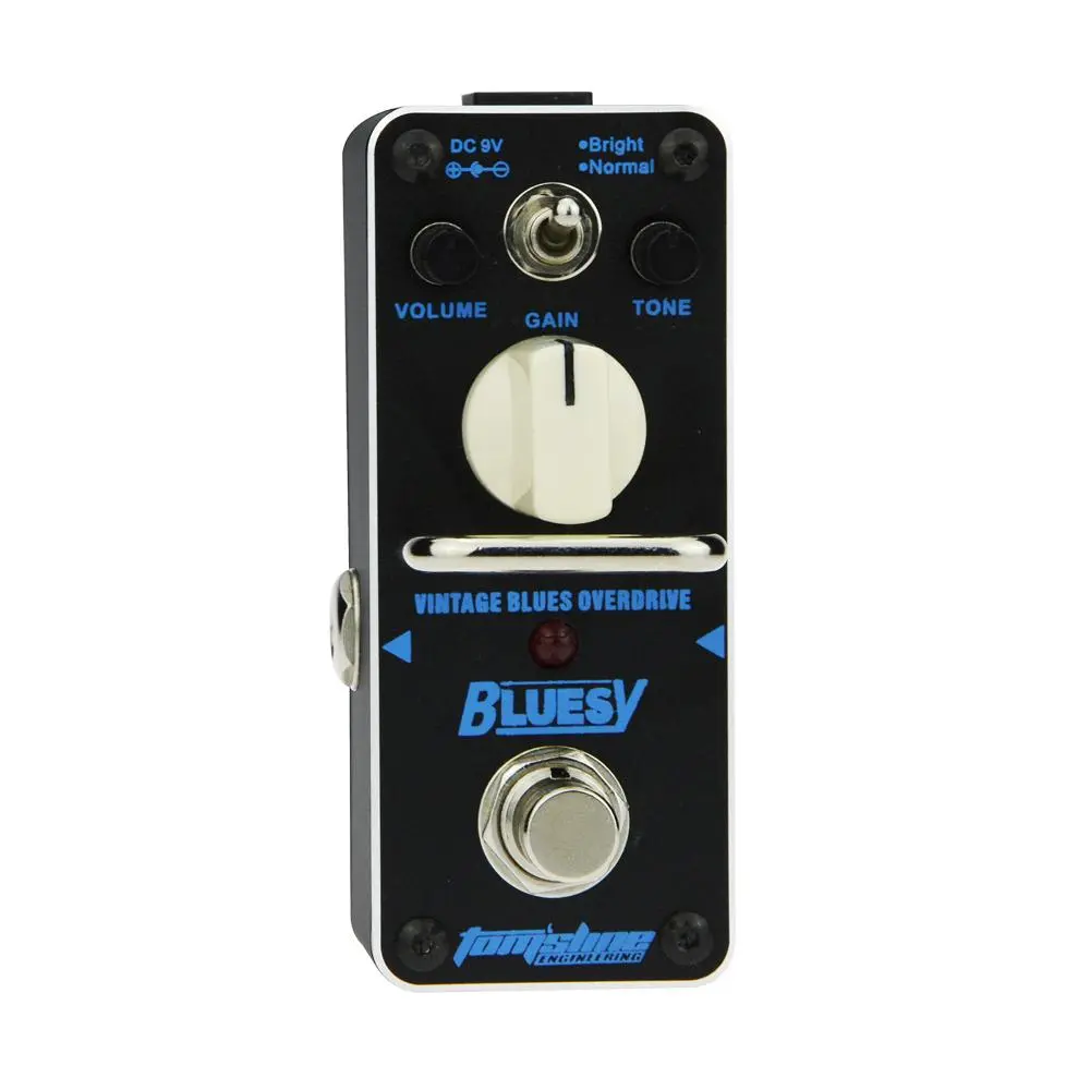 Anoma Aby-3 Bluesy Overdrive Effect Pedal, Classic Guitar Effects, Ideal for Rock & Blues Players, Enhance Your Sound Quality