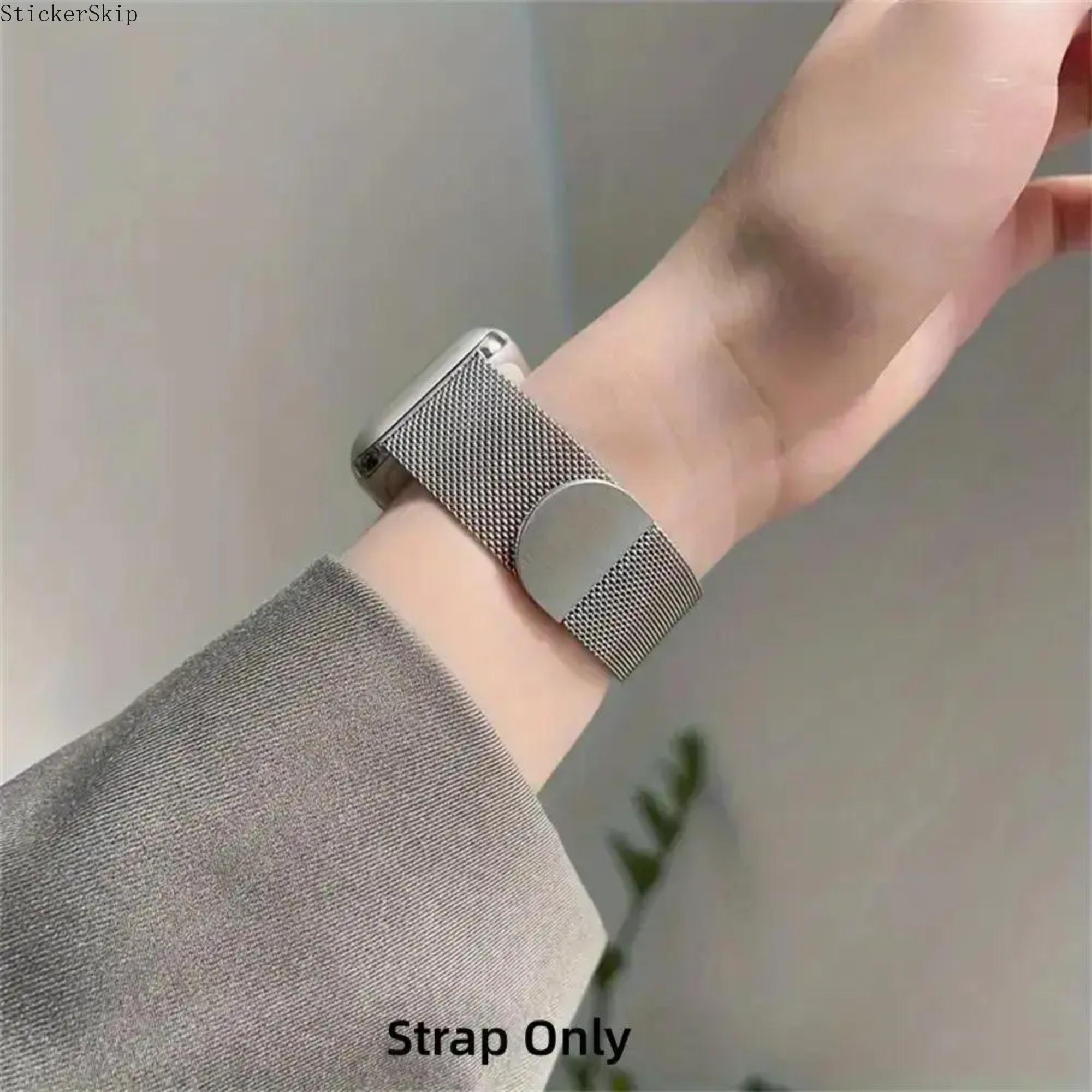 2026 New Milanese Loop Apple Watch Band – Magnetic Stainless Steel Mesh Strap for Women & Men, Adjustable Breathable Waterproof Wristband Compatible with 38–49mm Series 1–11, SE & Ultra, Daily Wear & Business Gift 2026 New Milanese Loop Apple Watch Band – Magnetic Stainless Steel Mesh Strap for Women & Men, Adjustable Breathable Waterproof Wristband Compatible with 38–49mm Series 1–11, SE & Ultra, Daily Wear & Business Gift