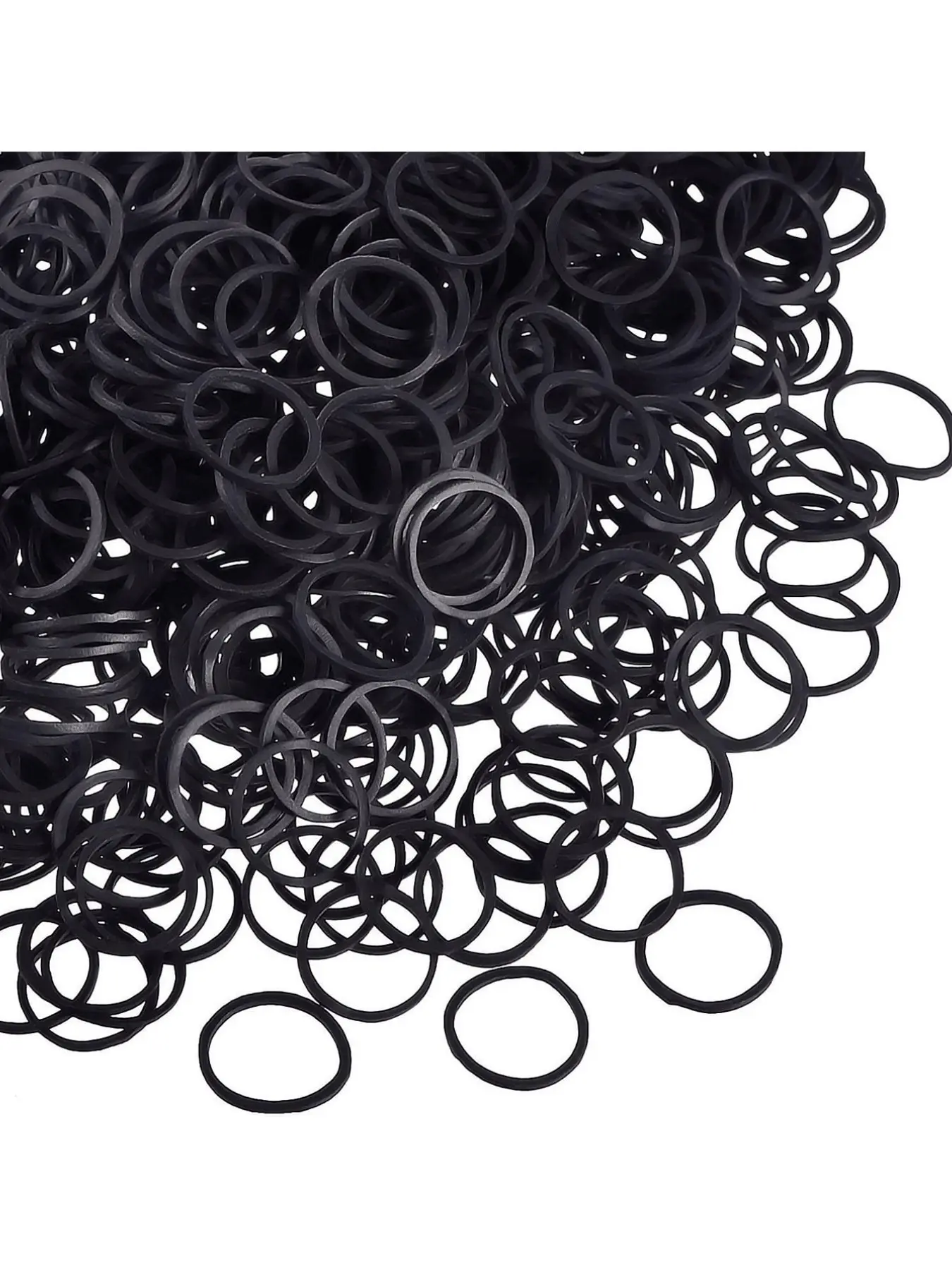 1000 Mini Rubber Bands, Soft Elastic Bulk Hair Ties, Ideal for Braids, Casual Hairstyles, Ponytails, Hairbands, Hair Accessories, Perfect Gift