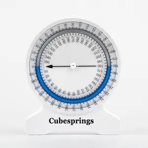 Inclinometer for Physical Therapists & Students, Accurate Range of Motion (ROM) Measurement, Leak-Proof Construction, Easy to Use
