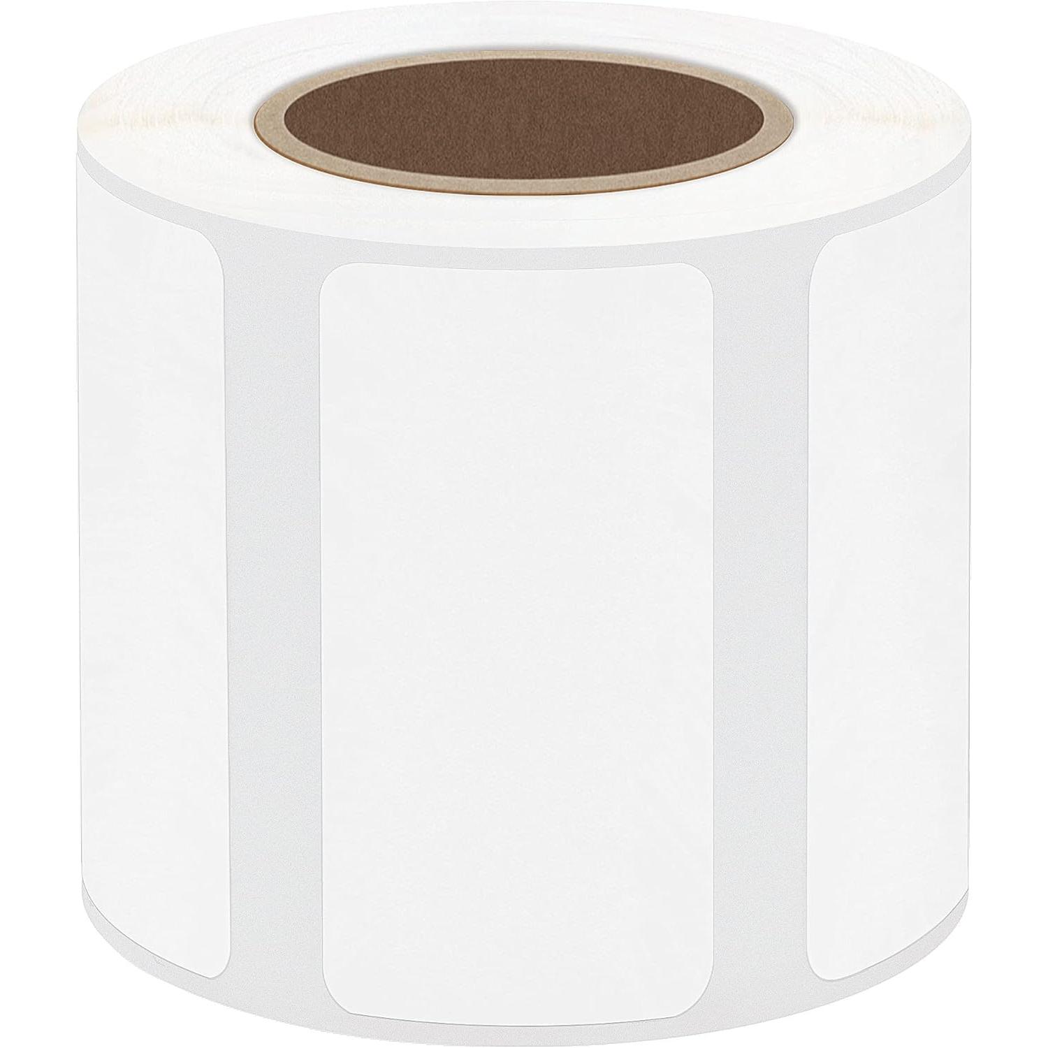 Portable Printer Label Paper Multi-Purpose  Resistant Direct Thermal Labels Self-Adhesive Stickers Compatible with P50 B21  M200, M110, M120 Label Maker, (40x20mm, 2 Rolls)