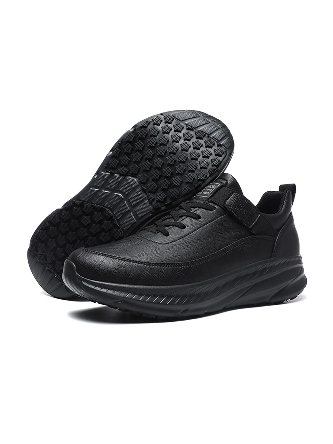 High Quality Chef Work Shoes, Kitchen Work Shoes, Workwear Shoes, Nonslip Work Shoes, Anti-Slip Waterproof Oil Resistant, Comfortable Stain Resistant, Easy on off No Straps, Wide Toes for Catering Workers