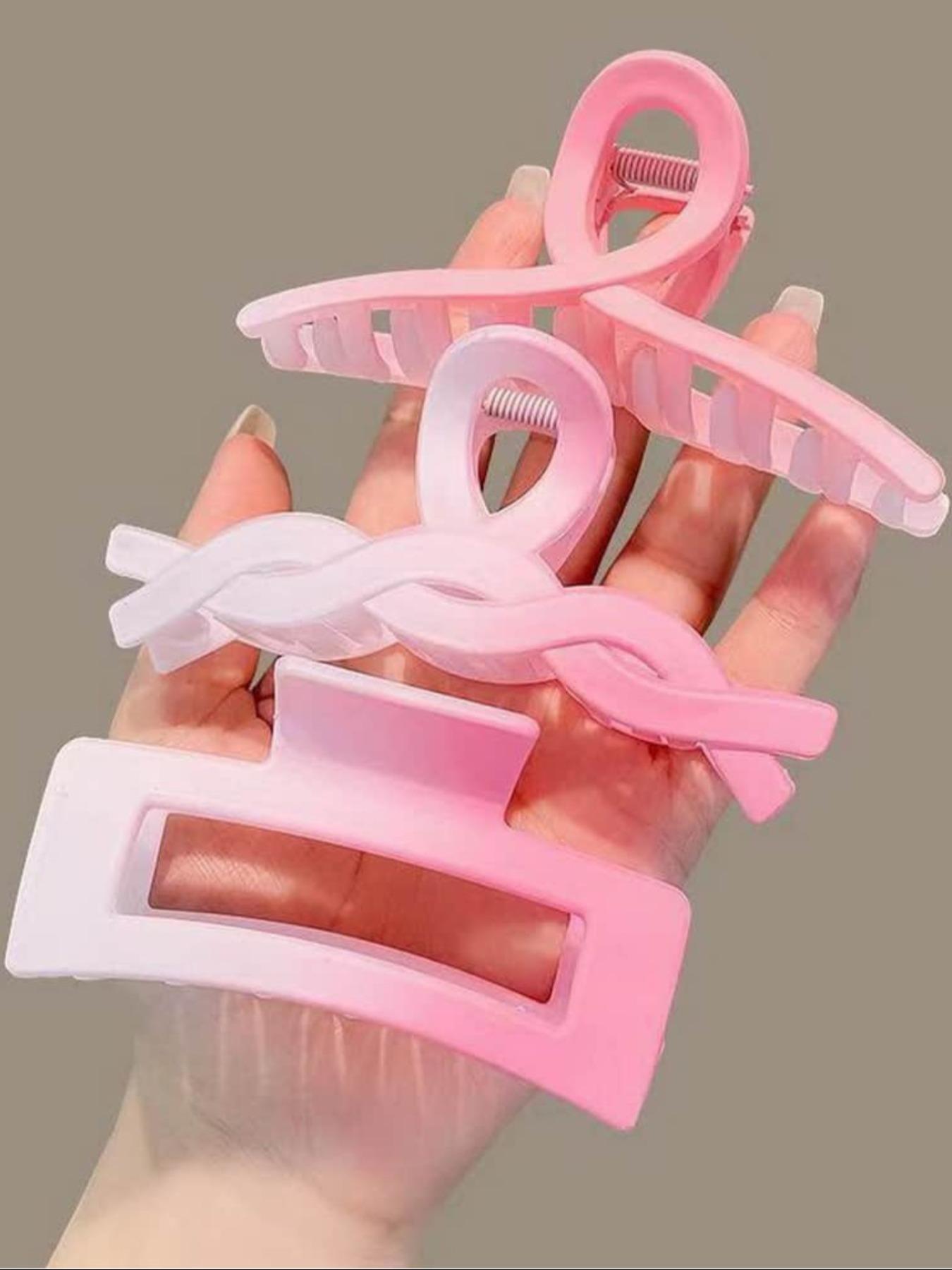 8pcs-Women-s-Large-Size-Acrylic-Painted-Hair-Claw-Clips-In-Set-Fashionable-And-Personalized-Ins-Style-Simple-And-Attractive-Street-Style-College-Style-Hair-Accessories-For-Going-Out-Shopping-Dating-Party-Traveling-And-Swimming-As-Well-As-For-Business