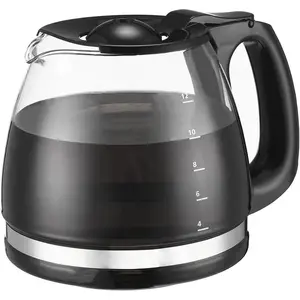 12-Cup Coffee Pot Replacement Carafe Compatible with Black and Decker Coffee Maker Many Models CM1160B/W, CM1050B/W, CM1060B/W