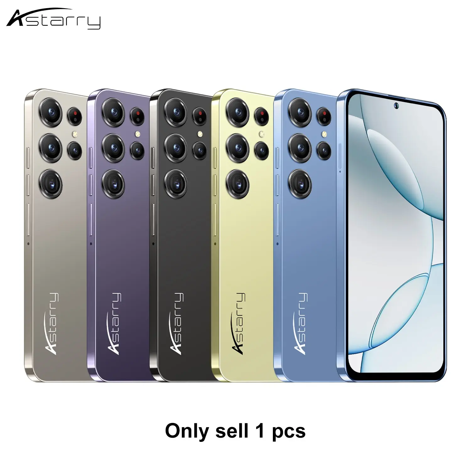 Astarry 6.56-Inch Touchscreen Smartphone, 3gb+32GB/64GB RAM, 5+13mp Camera, 3800mah Battery, Dual Sim, Android Os, 4g Network Support, Touchscreen Cellphone, Android Phones
