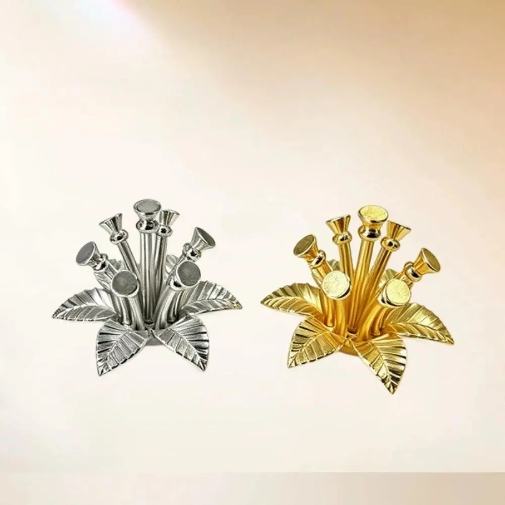 2026 Edition Artistic 7-Rose Crystal Cluster Ornament - Indoor Recreation Decor Piece, Metal-Based Decorative Home Display Accessory