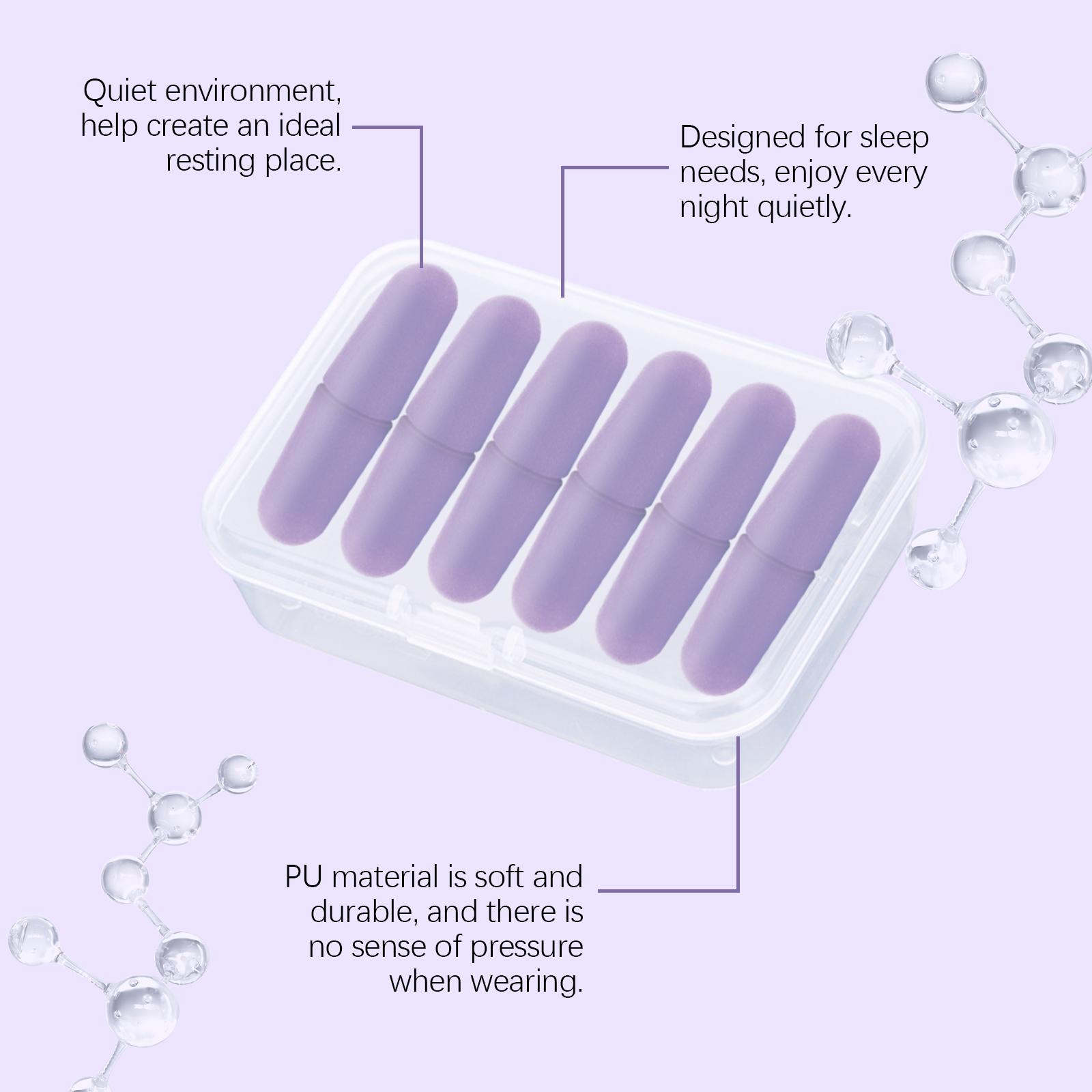 Laniska Sleep Care Earplugs help improve sleep quality, are portable for daily use, and provide relief for sleep care