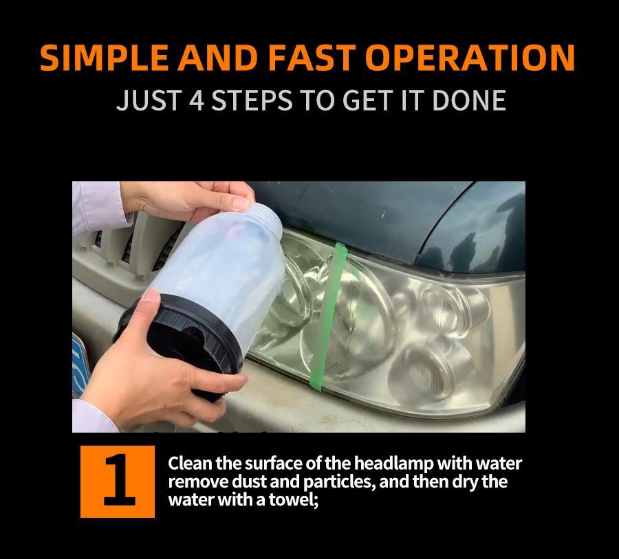 NUAN Headlight Renew Kit Enough for Year-Round Car Use