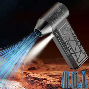Jedrey Compressed Air Duster, Super Power Electric Air Duster, 3-Gear Adjustable Mini Blower, Fast Charging, Dust Blower for Computer, Keyboard, House, Outdoor, Car, Computer Dust Cleaner