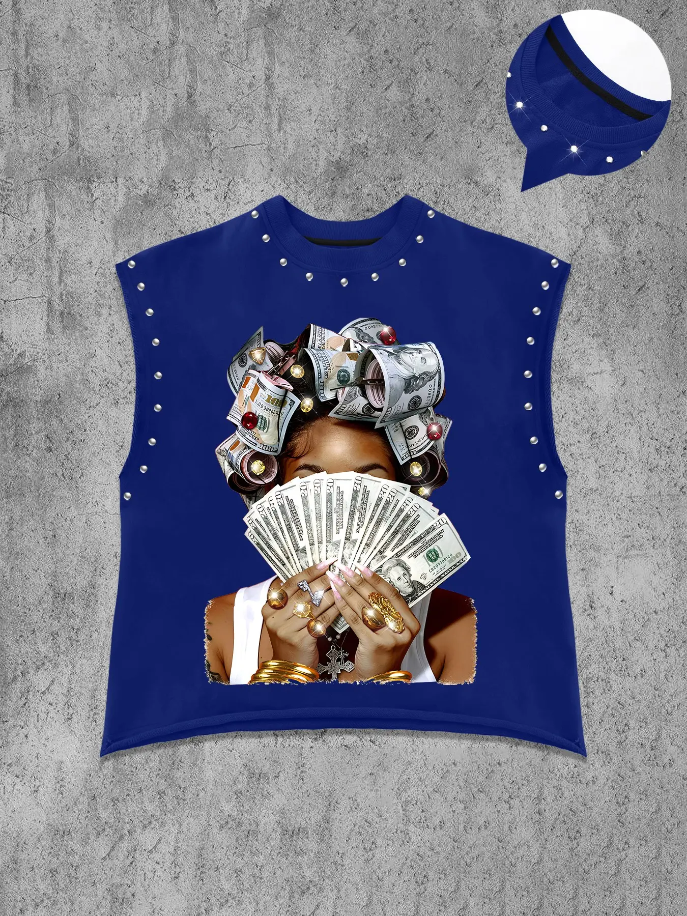 Men's Casual Tank Top, Creative Graphic Design, Details, Breathable and Comfortable, European Style, All Seasons