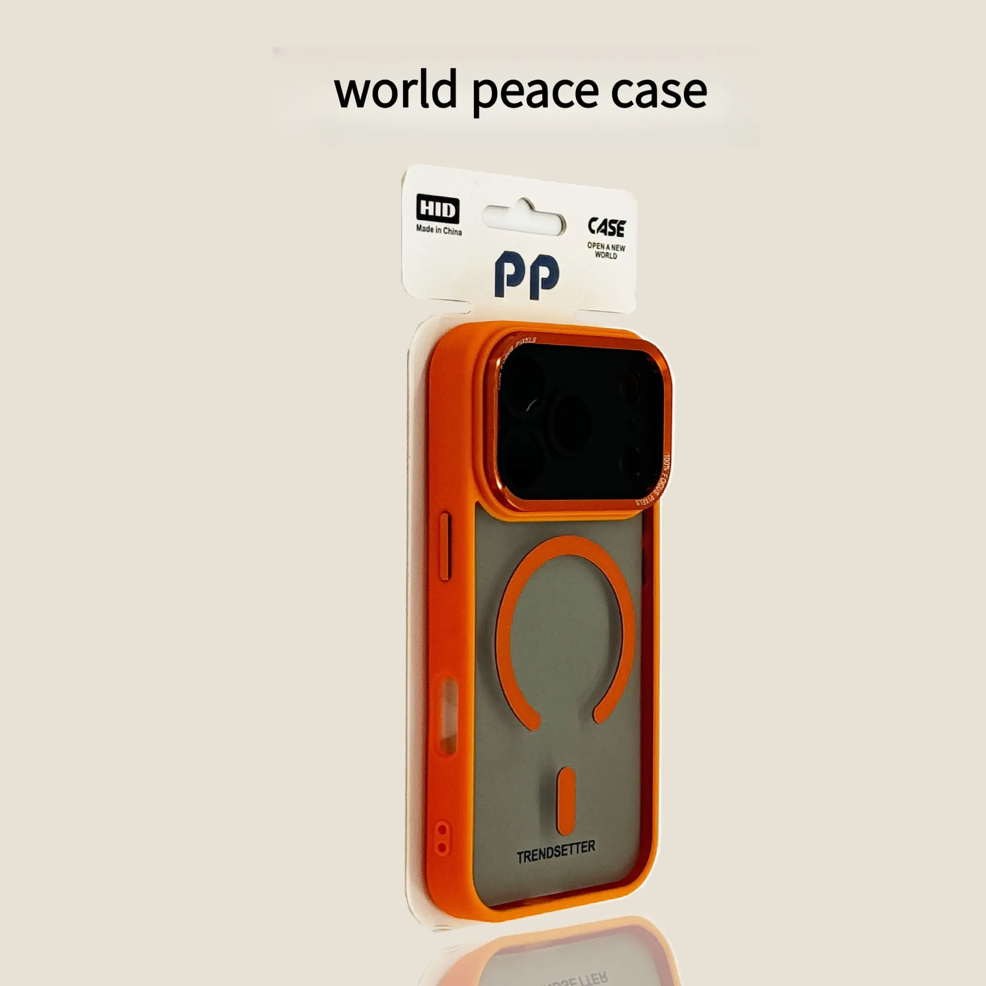 Compatible with IP17PROMAX transparent magnetic phone case and IP16PROMAX eagle-eye lens protector