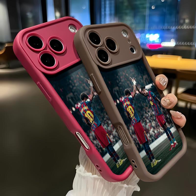 World Cup Yamal Soft&Flexible TPU Silicone Phone Case For iPhone 17 Pro Max AIR 16 15 14 13 12 11 Plus XSMAX Cases Durable|Shockproof|Full Camera Protection|Anti-Scratch|Anti-Fingerprint|Slim Fit|Gift For Girlfriend/Men/Women
