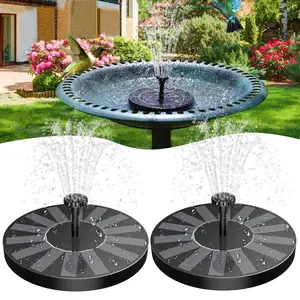 8-Nozzle Solar Fountain Pump for Bird Bath & Garden Decor - Eco-Friendly Floating Solar Water Fountain for Outdoors