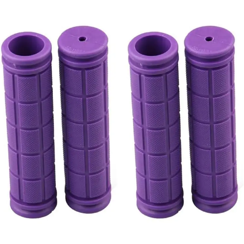 1 Pair   Grips Anti-Slip Rubber  Handlebar Grips for BMX MTB  Mountain  Scooter Folding