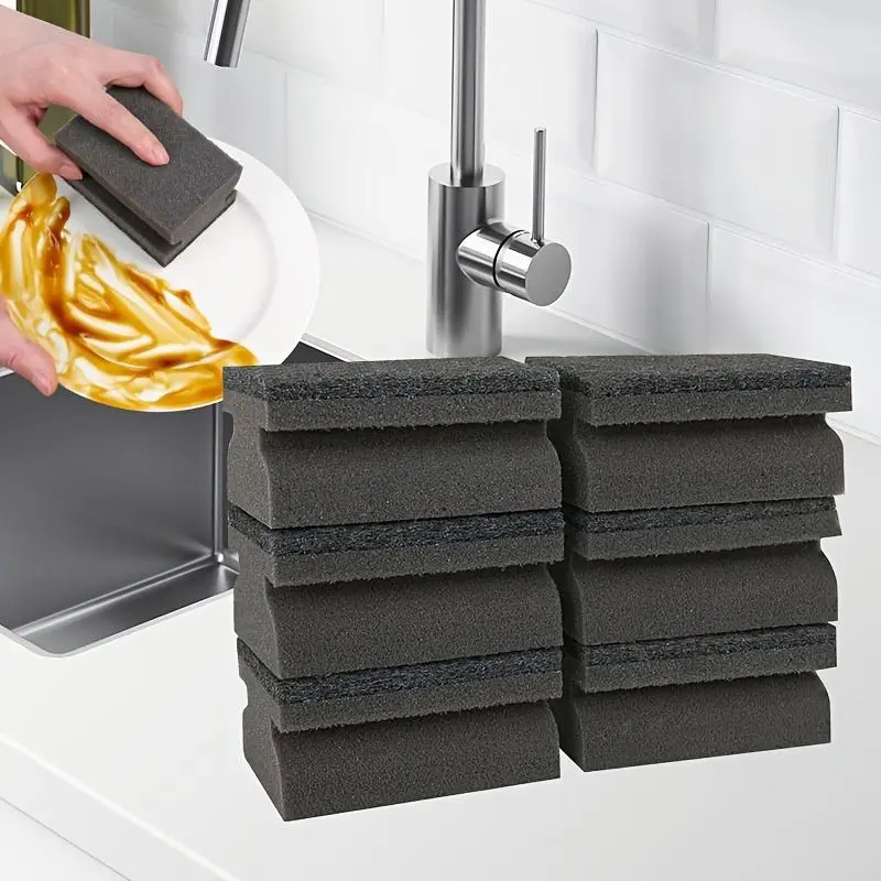 Kitchen Sponge Cleaner, Enhanced Thick Design, Durable, High Absorbency, Strong Cleaning Tool, for Dishwashing, Pot Cleaning, Kitchen Utensils