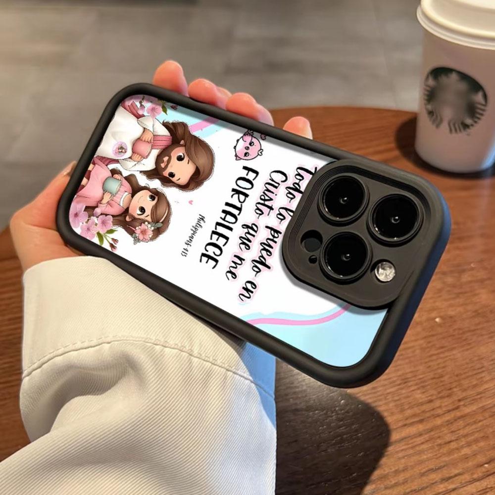 Bible Verse Aesthetic Christian Pattern Junk Phone Case for iPhone 17 Pro Max 16 E 15 14 Plus 13 12 11 Pro Max & Samsung S21S22 S23 S24 S25 S26 Ultra Plus, Soft Cover, Tuff Shockproof Protective Cover