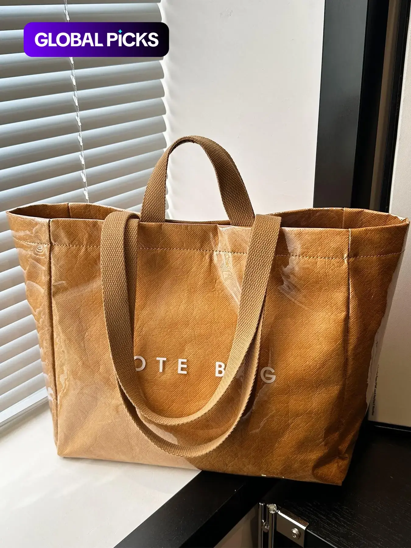 Letter Print Spacious Tote Bag, Versatile Shoulder Handbag, Practical for Commute & Shopping, Daily Commute Bag