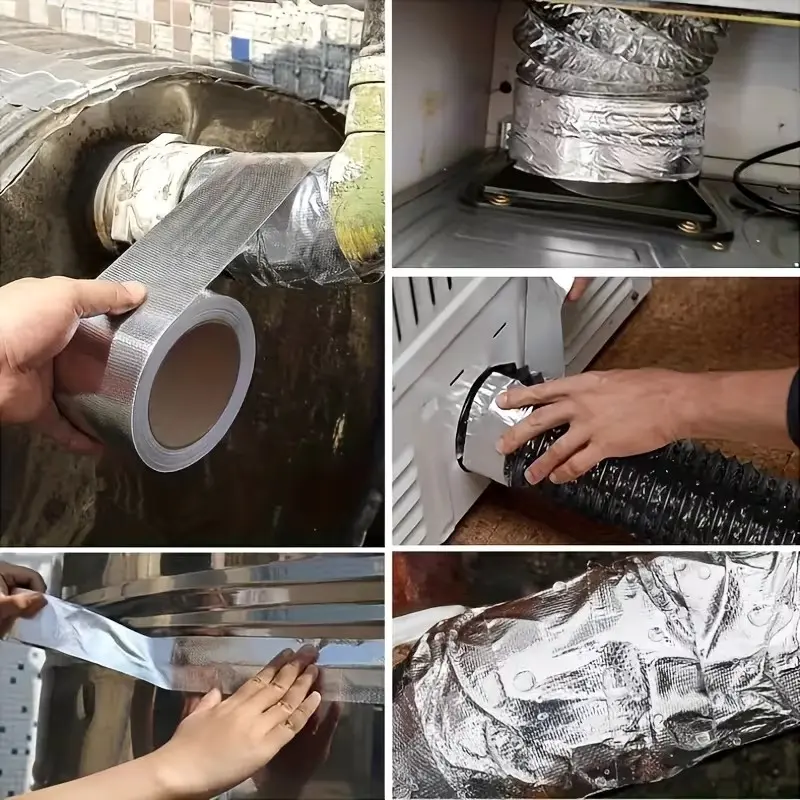 Self-Adhesive Waterproof Sealing Tape Roll, Tile Roof Pipe Leak Prevention, Home Decoration Tool, Durable & Easy Application