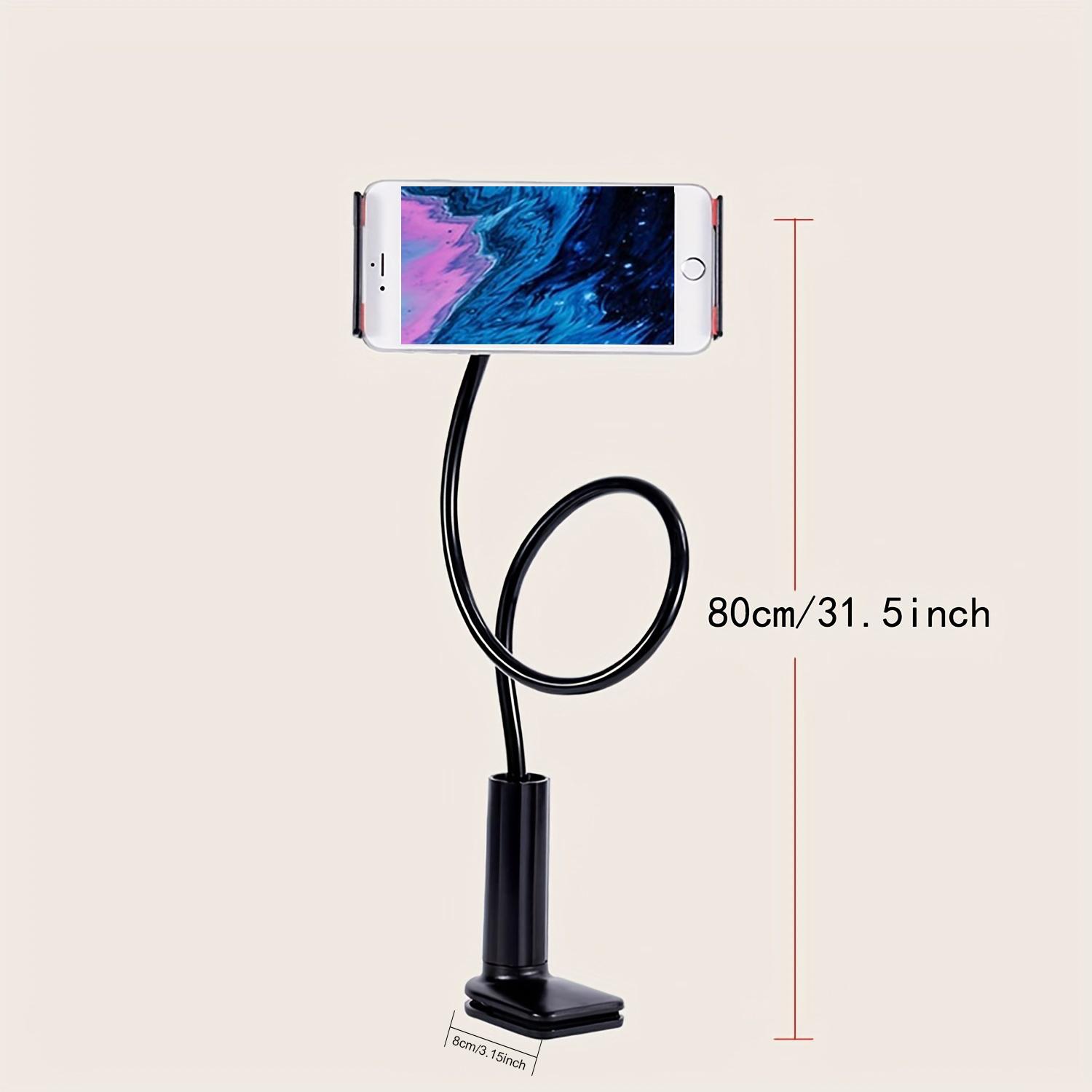 Adjustable Phone Stand, 360°Rotatable Phone Holder Clip, Flexible Desktop Lazy Bracket, Adjustable Cellphone Holder For Phone Tablet, Smartphone Stand