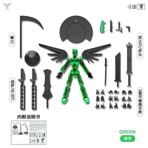 2026 hot itemDummy 13 Action Figure Titan Multi-articular Robot Toys 3D Printer Movable Anime Figure Stress Relief Decompression Toy For Boy