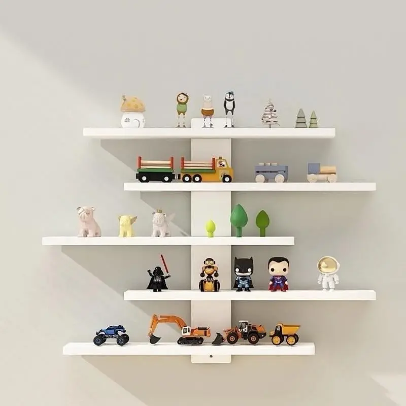Wall-Mounted Blind Box Storage Shelf, No-Drill Handheld Figure Rack, Multi-Layer Wall Display Stand, Home Organization Solution, Wall Organizer