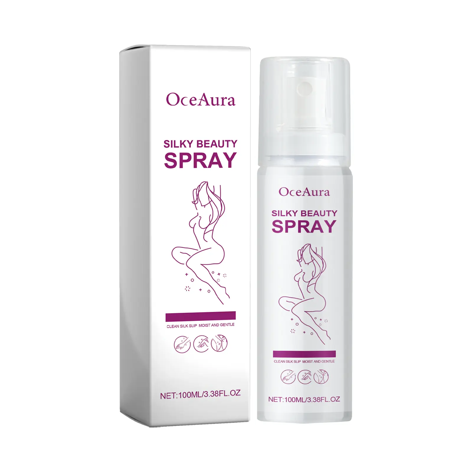 Oceaura Hair Removal Spray, Gentle Painless Hair Removal Mousse Spray Underarm Hair Hands Hair Legs Hair Whole Body Hair Removal Spray