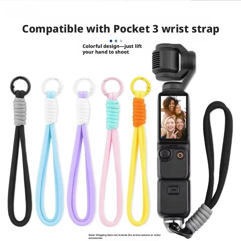 Dji Osmo Pocket 3/4 Wrist Strap, Sport Camera Hand Strap, Protective Lanyard, Portable Camera Accessory, Durable & Secure Fit