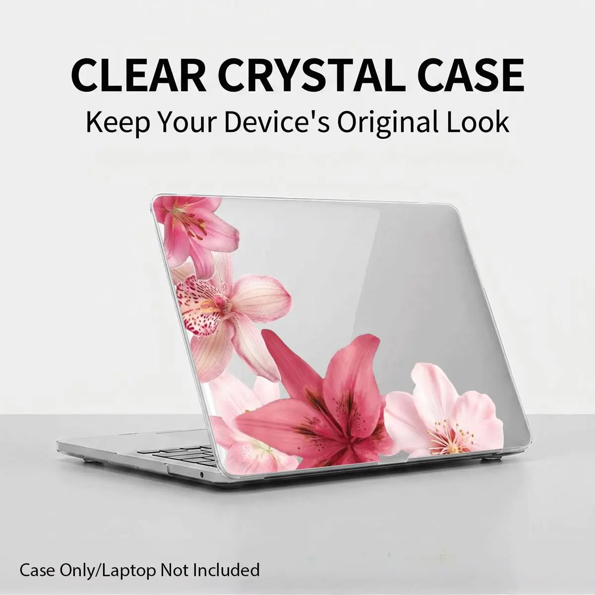 Clear Crystal Shockproof Case for MacBook/matebook,Full Transparent Hard PC Cover with Cooling Vents,Snug Fit Laptop Shell,compatible with 13 Neo/13.3 Air/13.3 Pro/13.6Air/14.2 Pro/15Air/16.2Pro/D16/14 Ultra