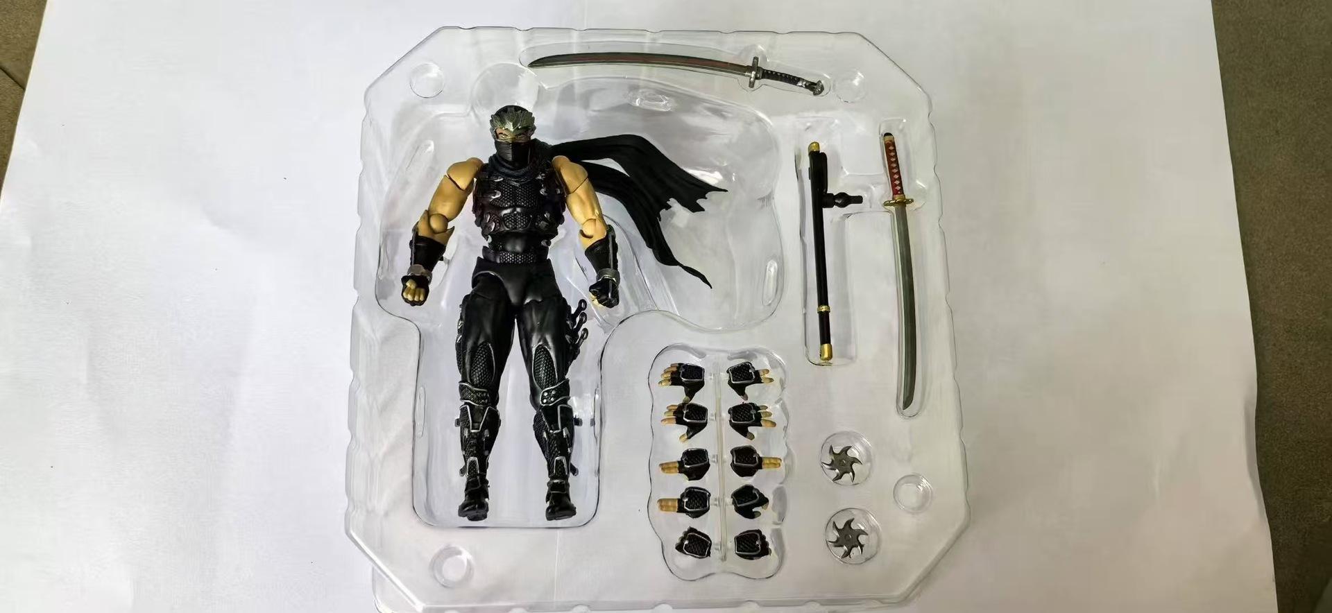 Amazing Yamaguchi Ninja Gaiden RYU HAYABUSA Articulated Joints Moveable Action Figure Model Toys