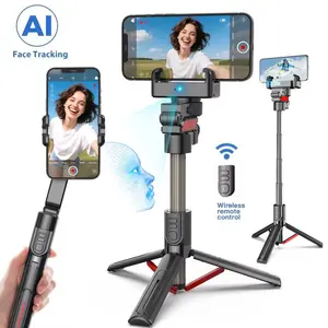 Ai Cloud Platform Stabilizer, Four-In-One 360 Rotation, Ai Phone Selfie Stick, Bluetooth-compatible Tripod, Portable and Lightweight