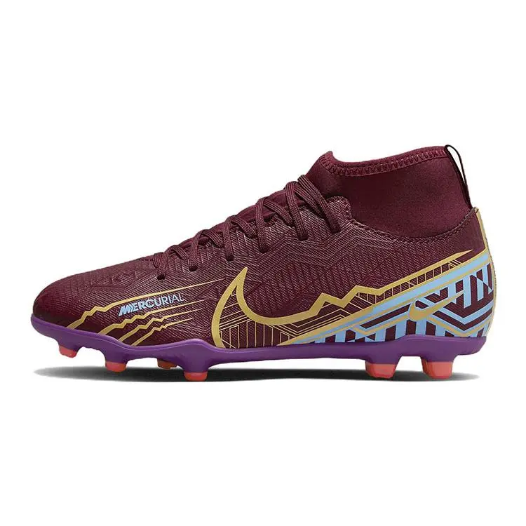 Nike Kylian Mbappé x Mercurial Superfly 9 Club FG MG GS 'Dark Beetroot' DO9789-694