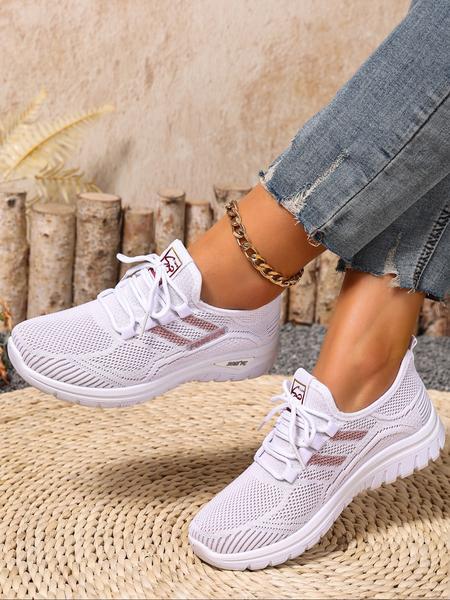Women's New, Large Size Lightweight Soft Sole Shoes, Comfortable Non-Slip Walking Shoes, Lightweight Breathable Shoes, Perfect for Travel & Leisure Activities