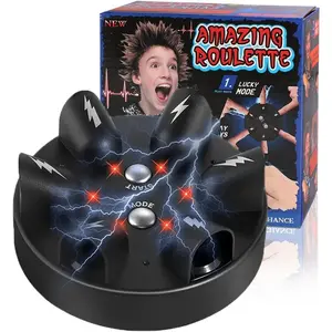 Electric Shocking Lie Detector, Finger Lie Detector Test Polygraph Game Finger Shock Truth Or Dare Party Game Novelty Drinking Game Analyzer Consoles Gifts for Kids and Adults