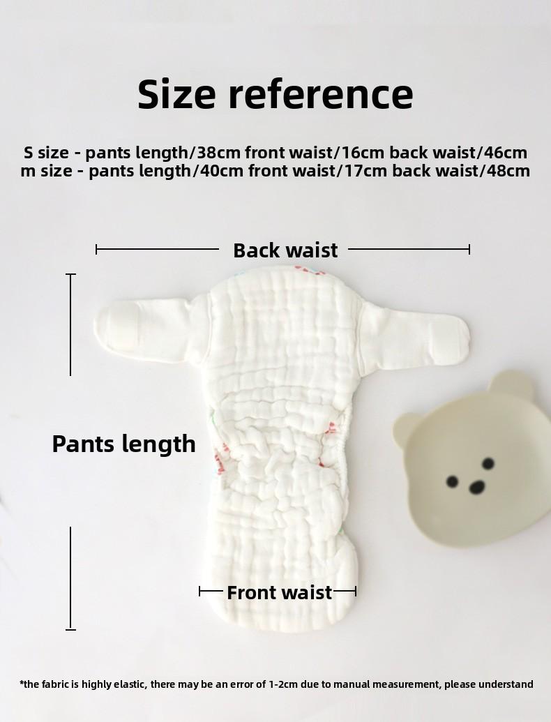 Must-Have Washable Cloth Diapers!Gentle Gauze for Baby’s Sensitive Skin ✨