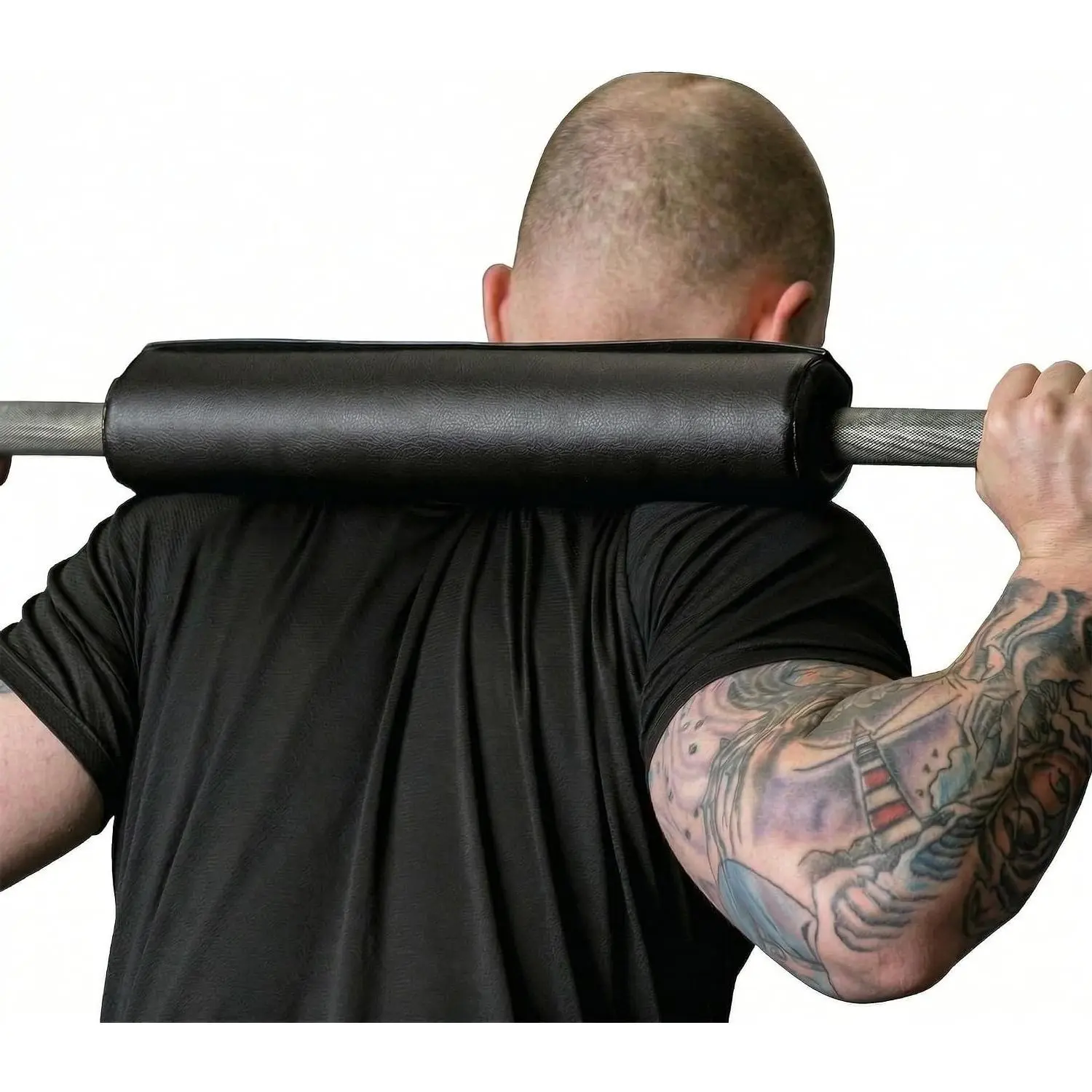 Barbell Pad with Extra Thick Foam Padding, Non-Slip Hook and Loop Closure for Olympic Bars, Shoulder & Neck Protection Support for Squats, Hip Thrusts and LungesGift