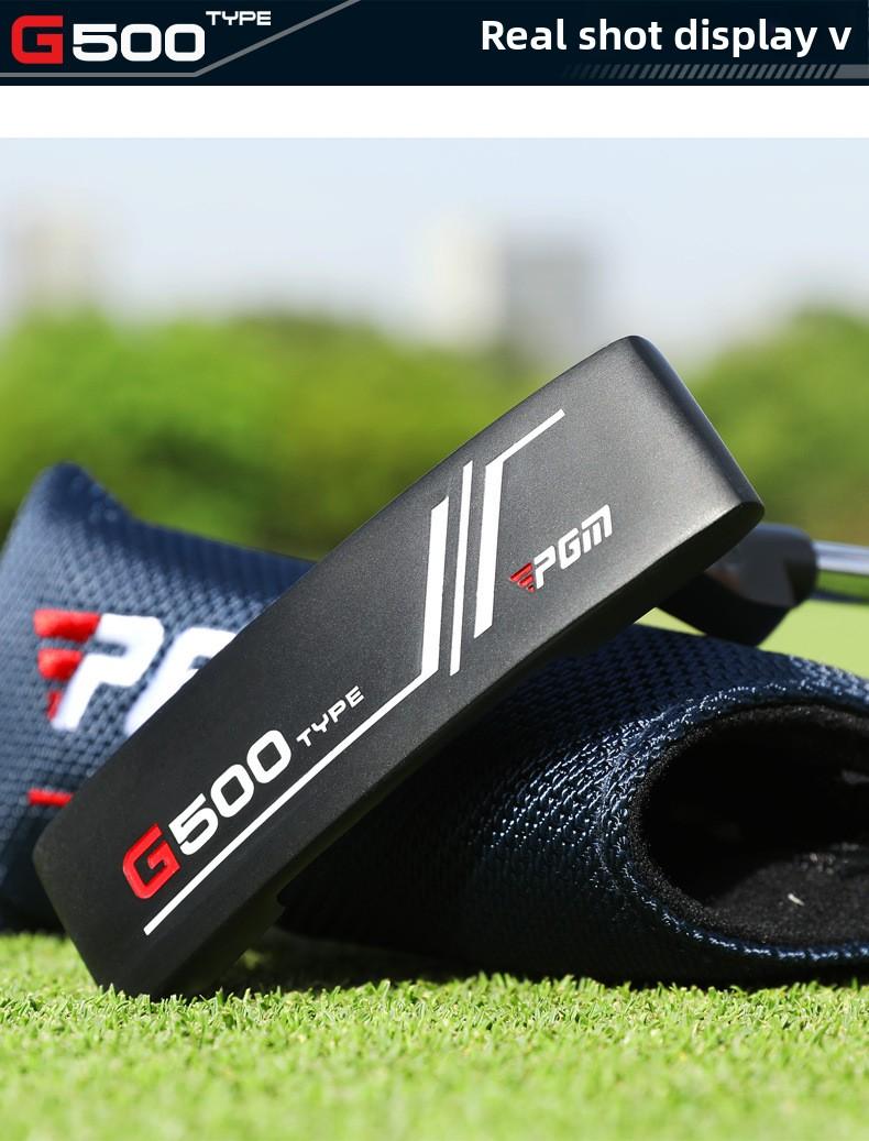 PGM Golf Putter (Men's Single Club) - Practice Putter featuring High Stability, Low Center of Gravity, High Forgiveness, and Alignment Line