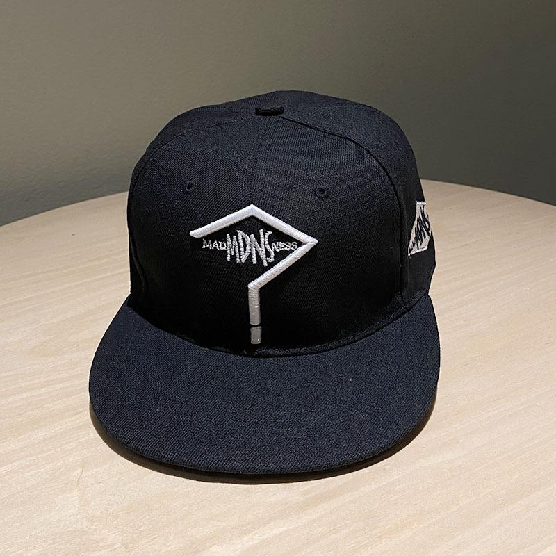 Hip-hop hat, street fashion item, flat-brim cap, baseball cap--question mark style