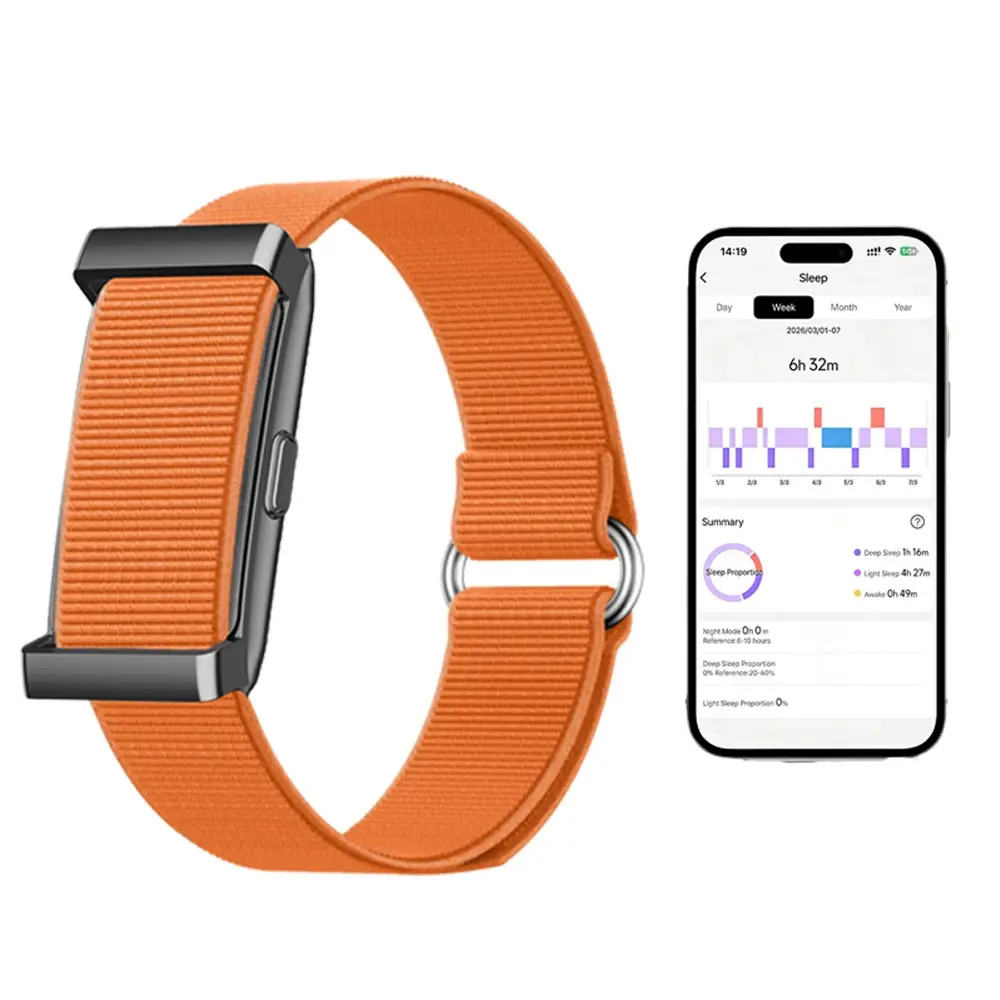 Screenless Smart Bracelet for Men,Fitness Tracker,Compatible Android & IOS ,with Heart Rate Tracker,Sleeping Monitor,Blood Pressure,Alarm Clock Reminder,Message&Calling Reminder,11+Sport Modes,Pedometer&Calories&Steps,IATM Waterproof,Lightweight
