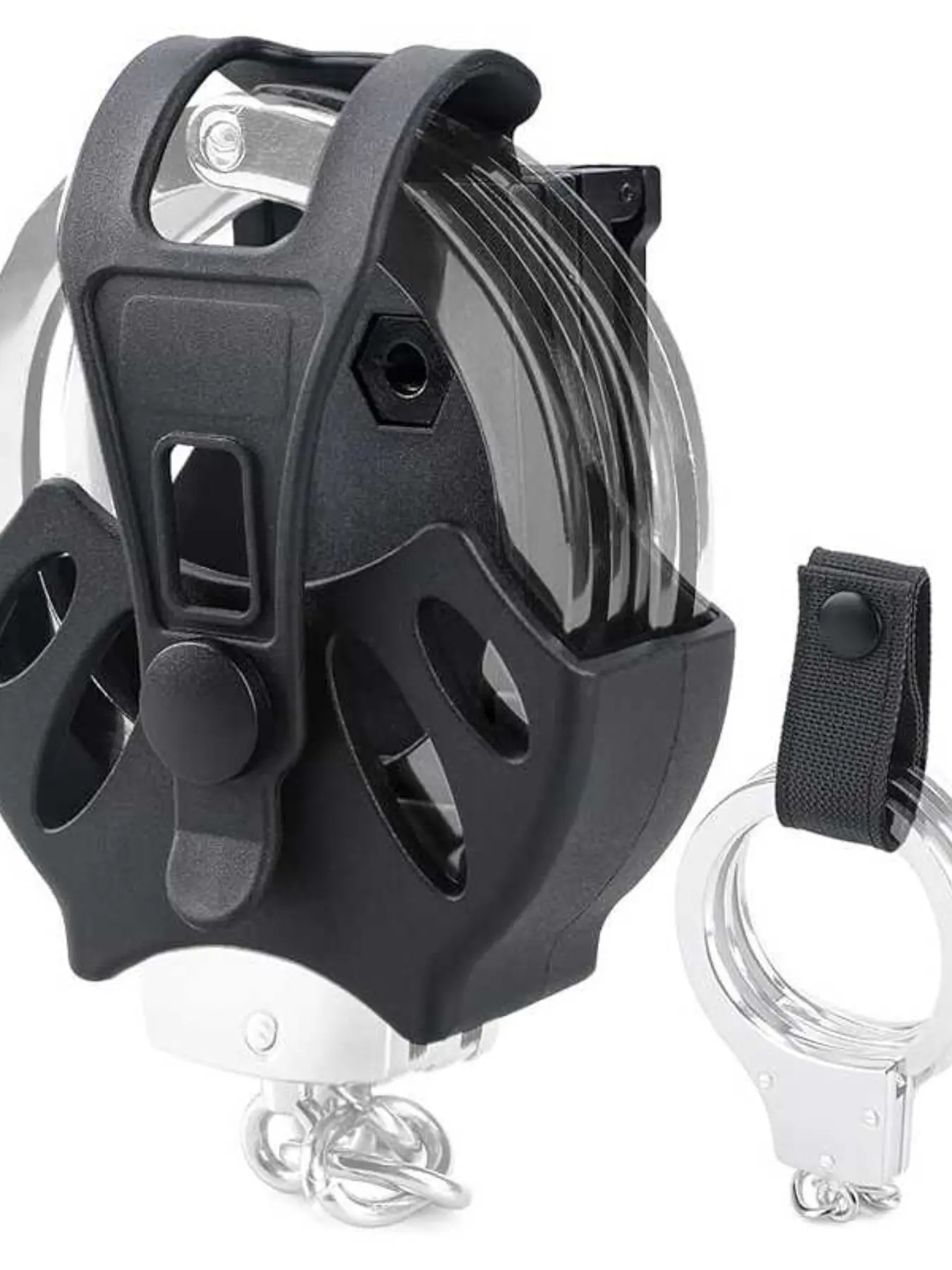 Handcuff Case for Standard Handcuffs, Tactical Handcuff Bag for Duty Belt/molle Vest, Quick Access Handcuff Holder for Police, Law Enforcement, Security Personnel