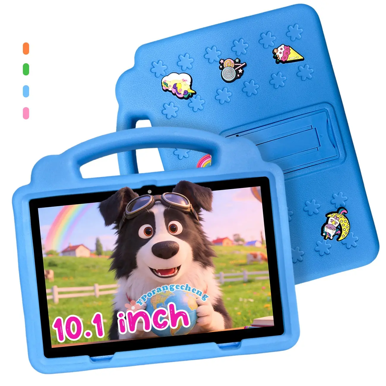 #SummerWins #DealsForYouDays Father's Day Gift!10.1-Inch Android Kids Tablet, Lightweight Portable Design, 5g WiFi, HD IPS Display, Bluetooth-compatible, Dual Cameras, Parental Control, & Blue